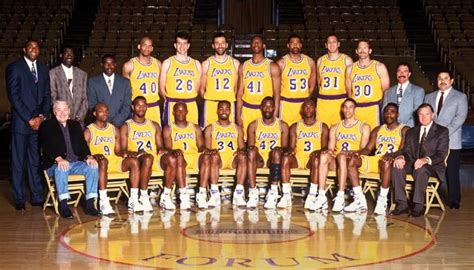 los angeles lakers roster 1993